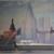 Советская живопись Картина Омск, у фонтана художник Красноперов Александр
